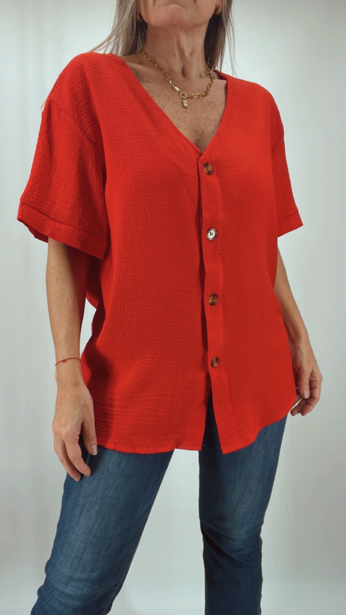 Blusa con botones