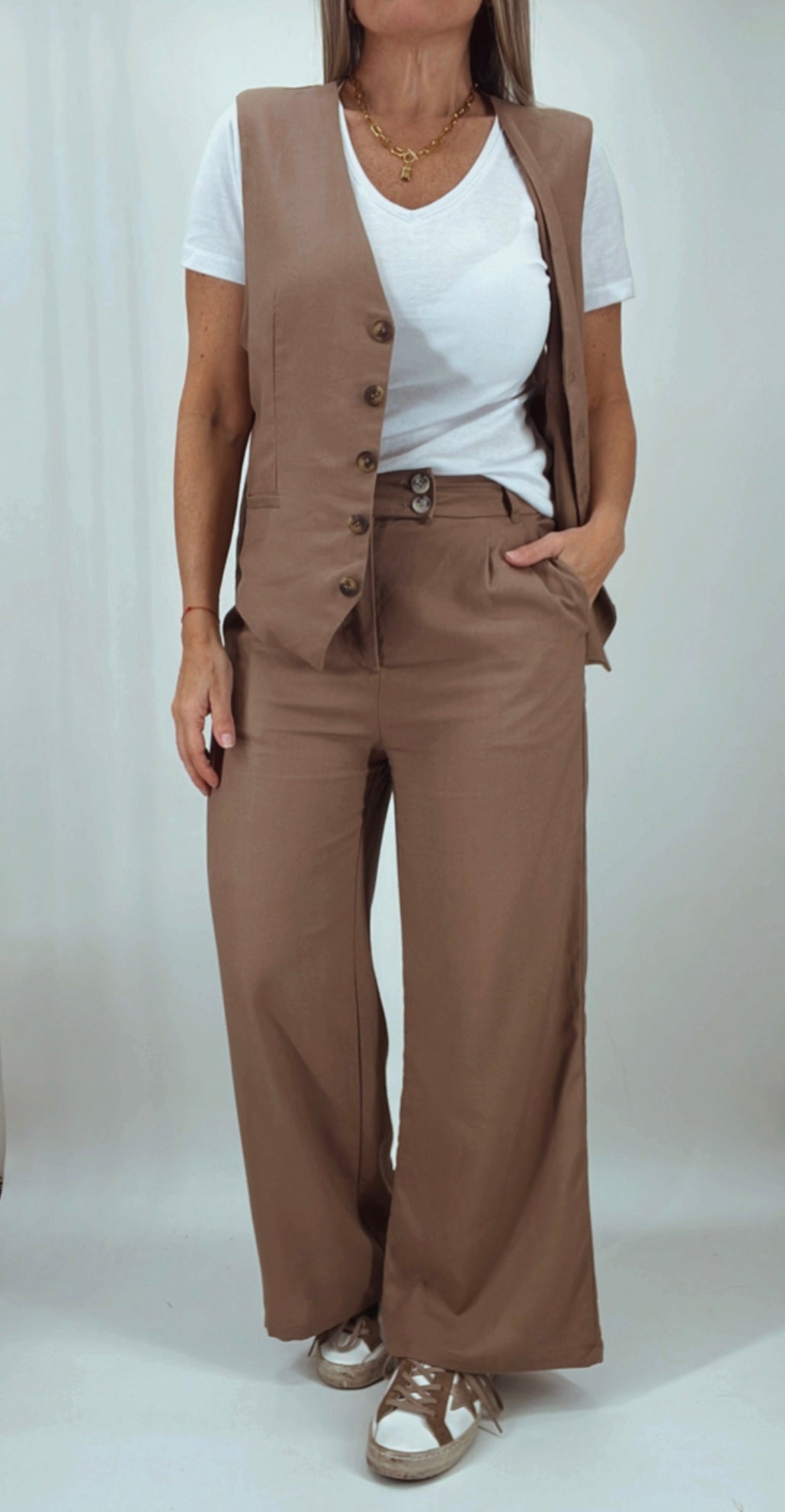 Pantalón de lino