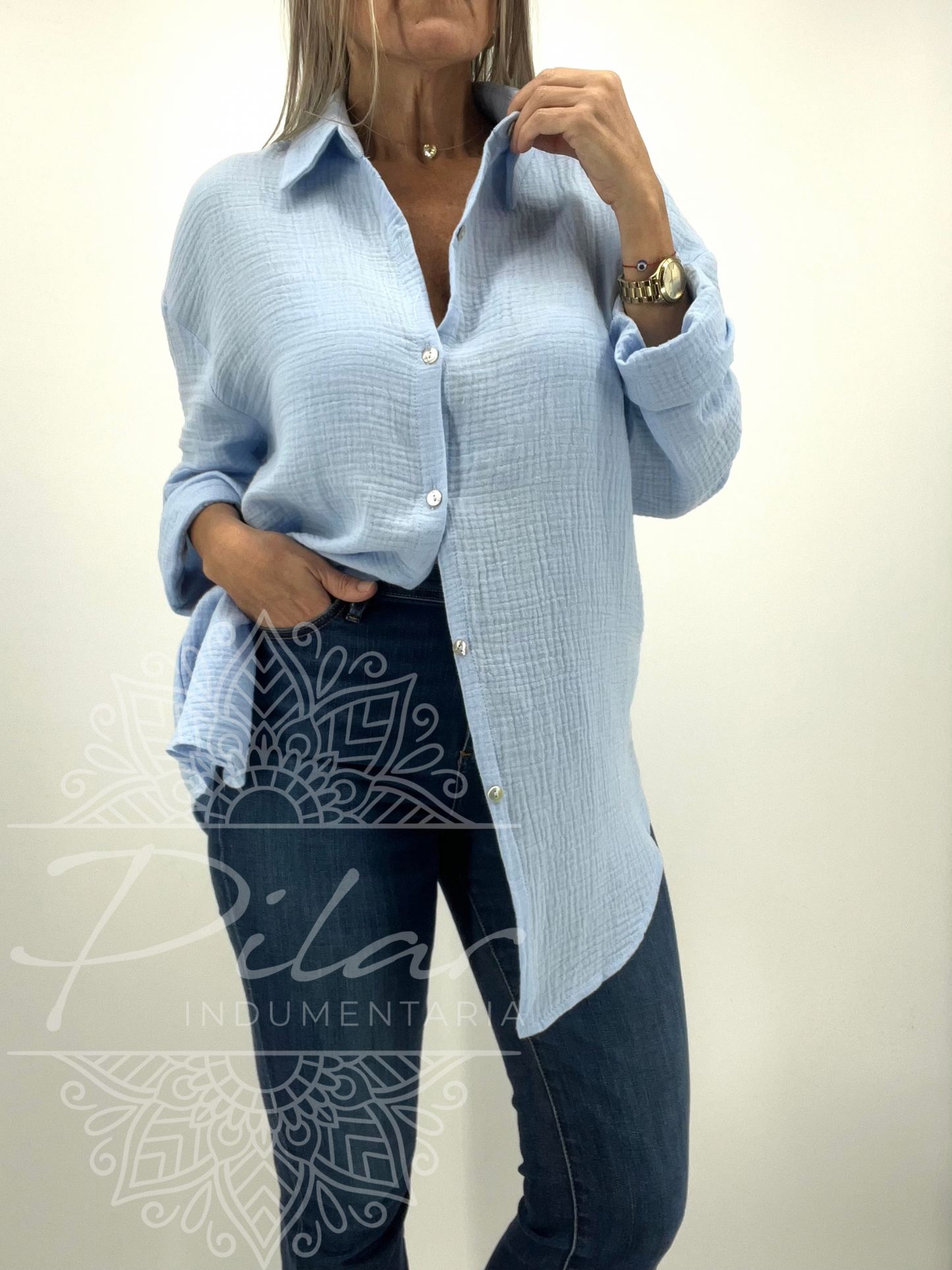 Camisa en muselina