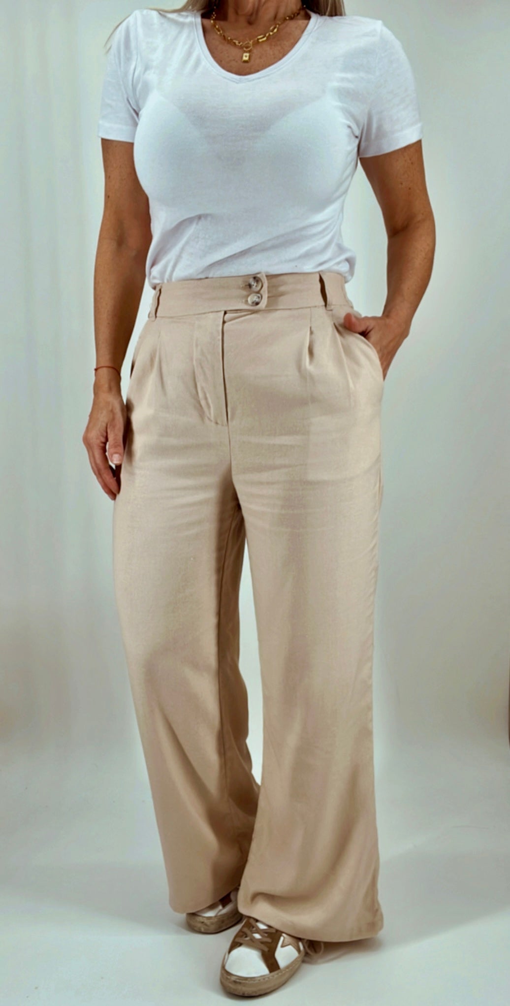 Pantalón de lino