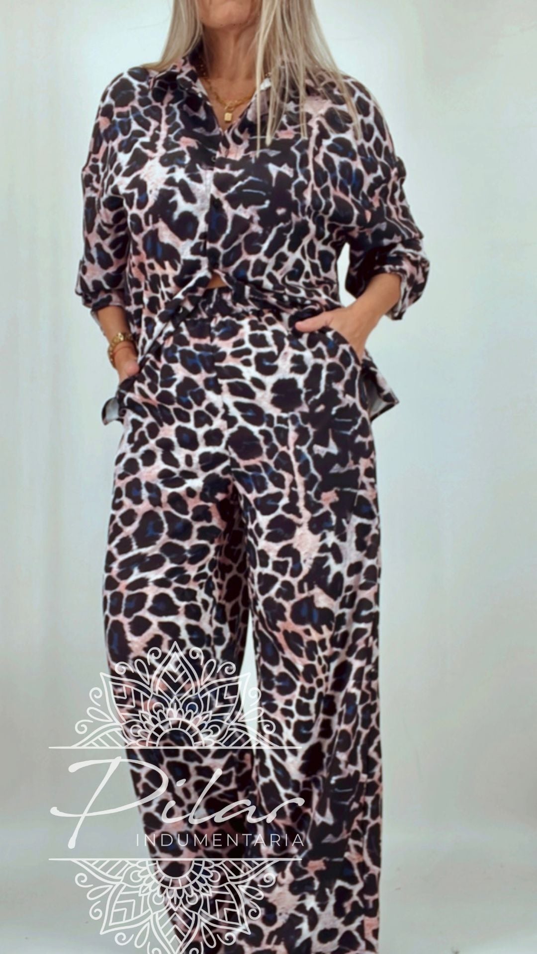 Conjunto animal print