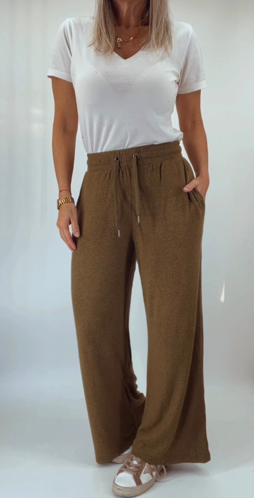 Pantalon lanilla