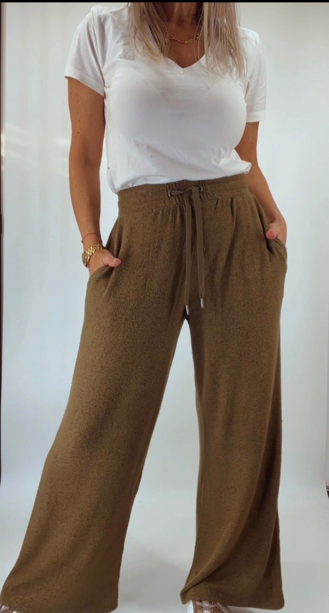 Pantalon lanilla