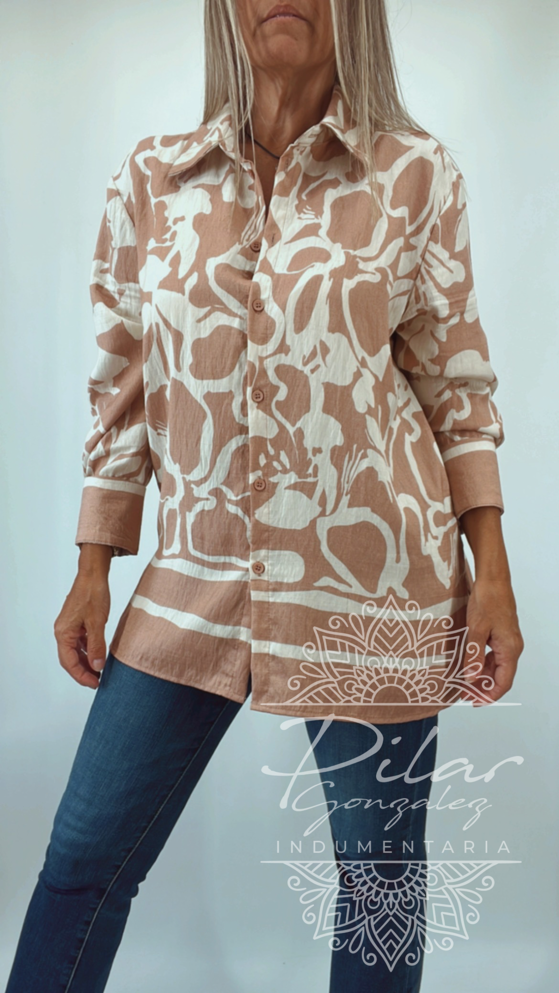 Camisa estampada