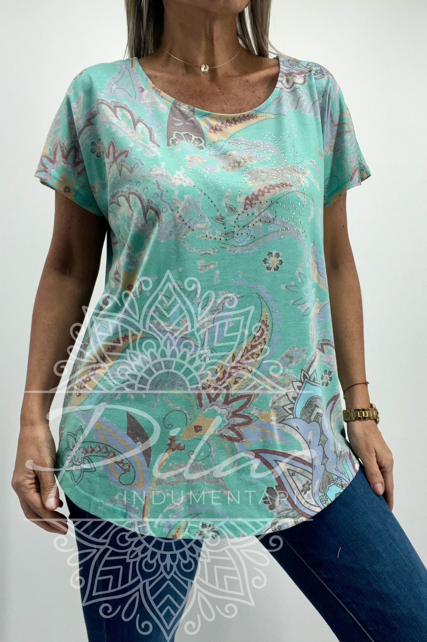 Remera estampada