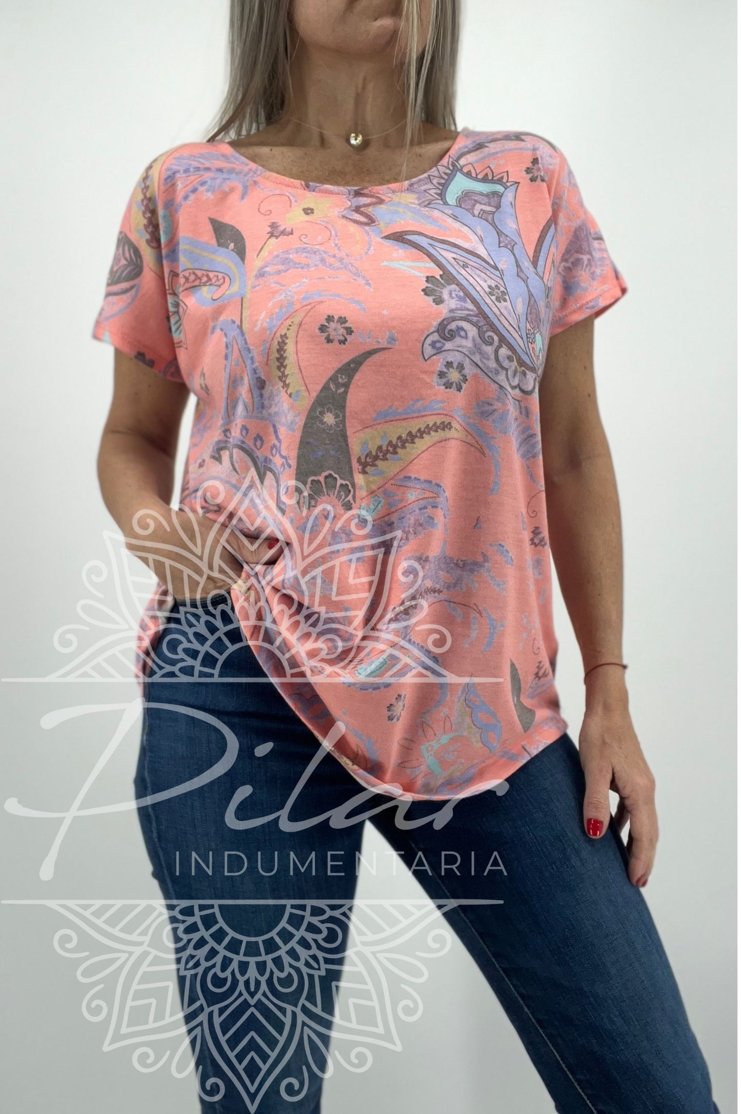 Remera estampada
