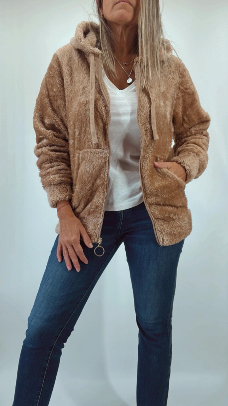 Campera peluda