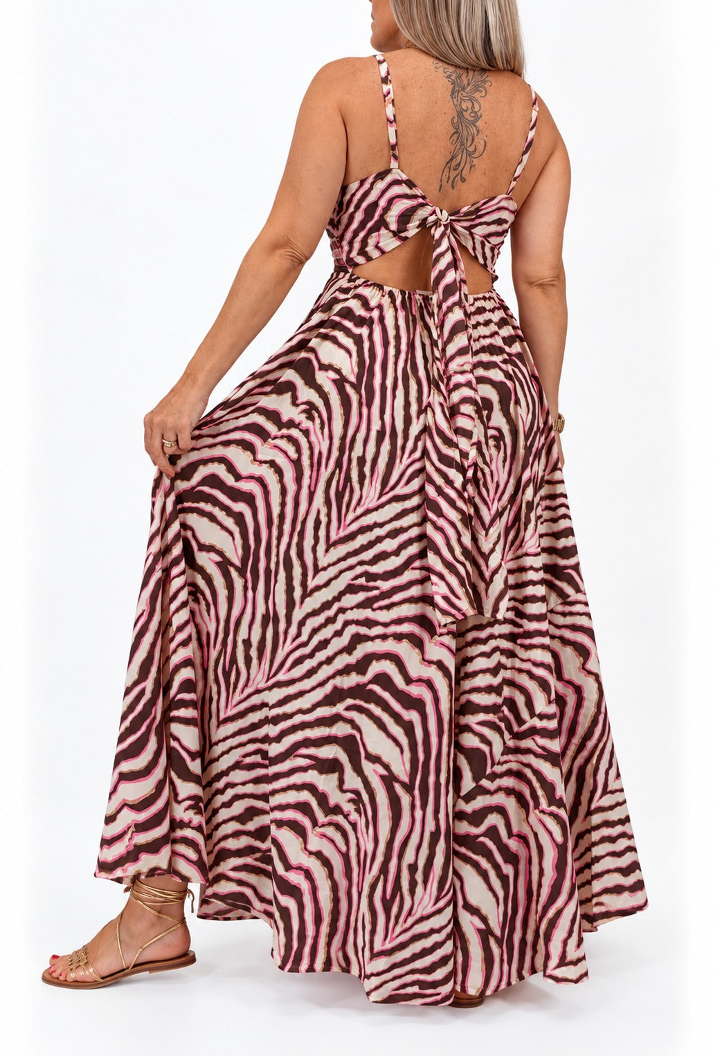 Vestido de la India en seda