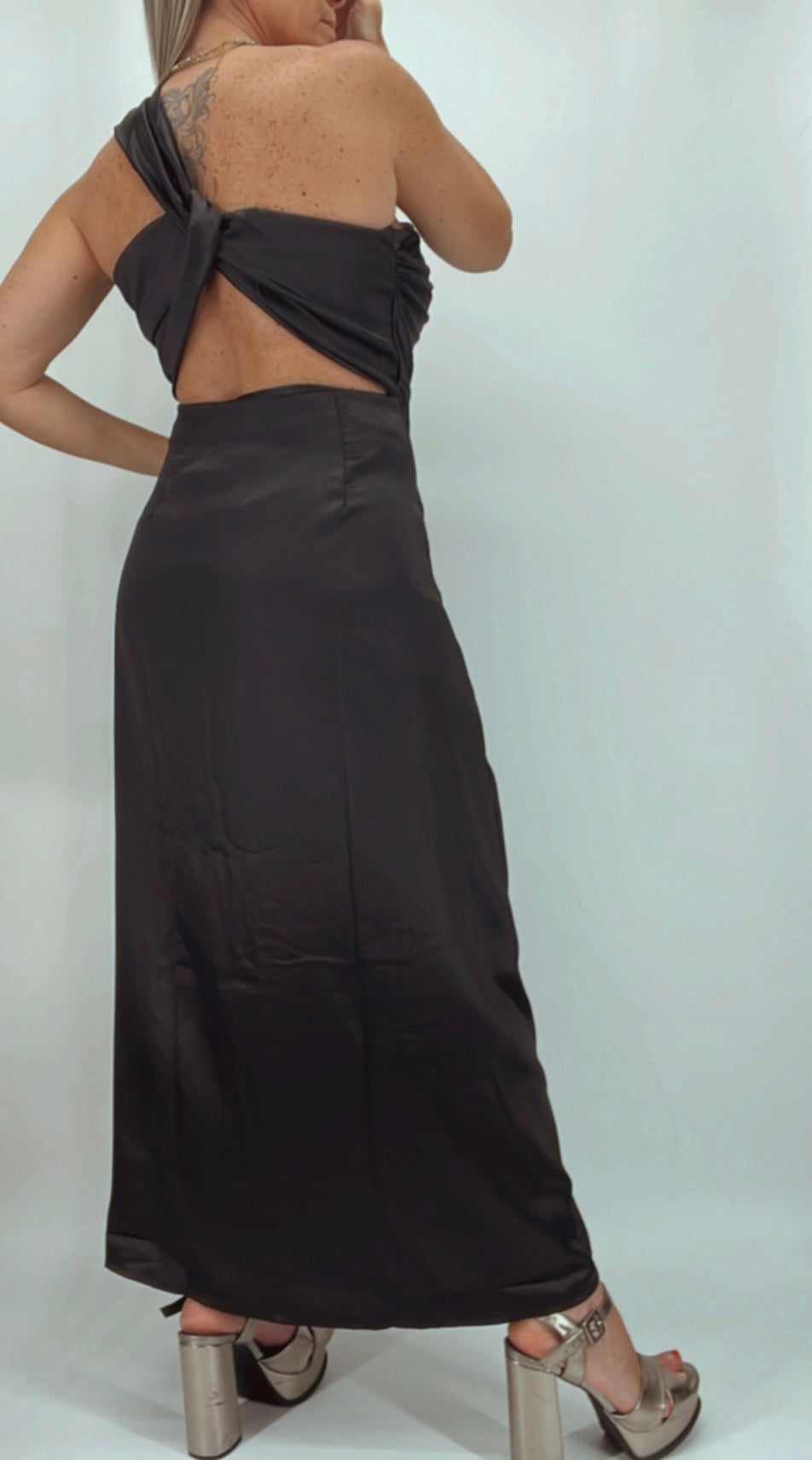 Vestido satén