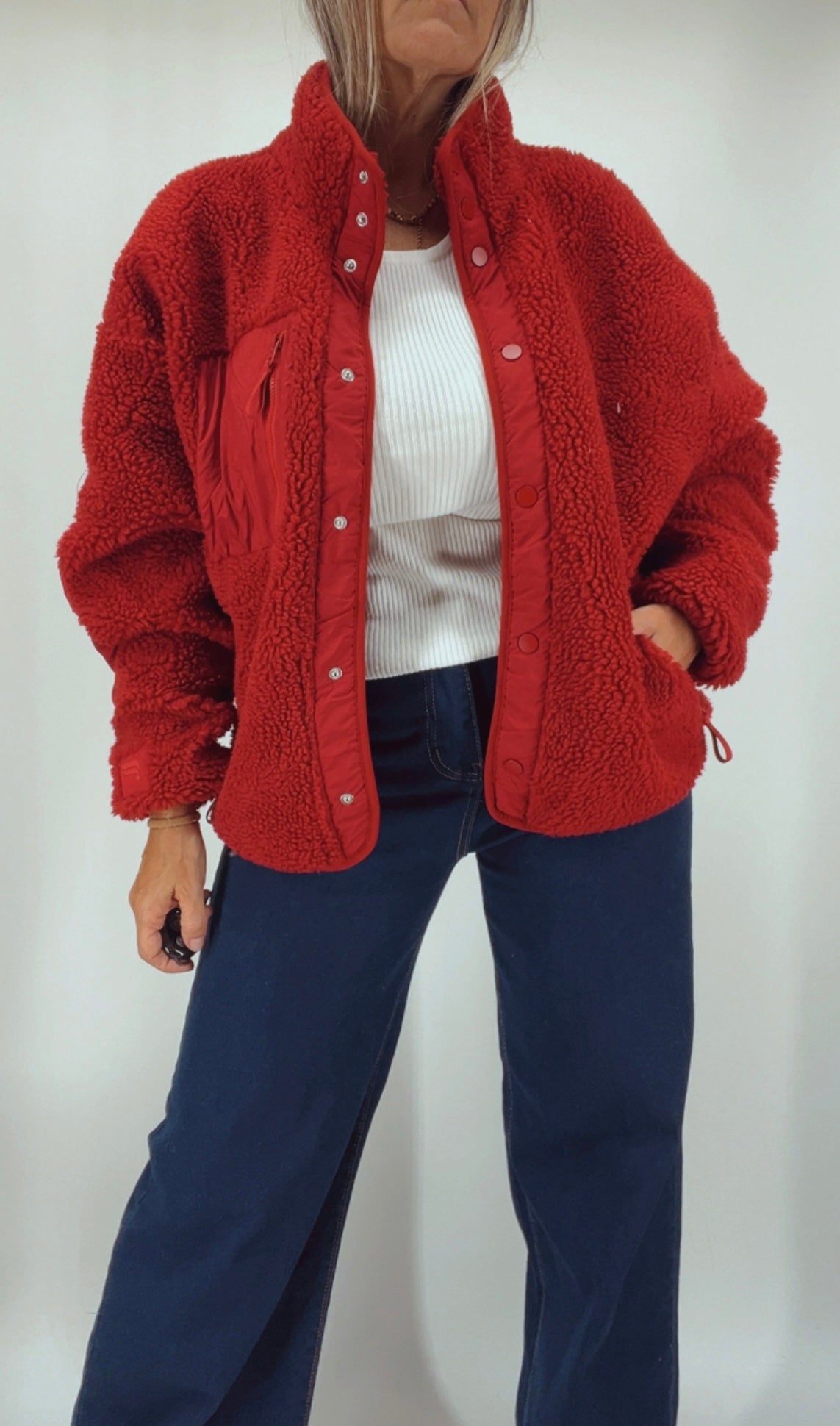 Campera polar grueso
