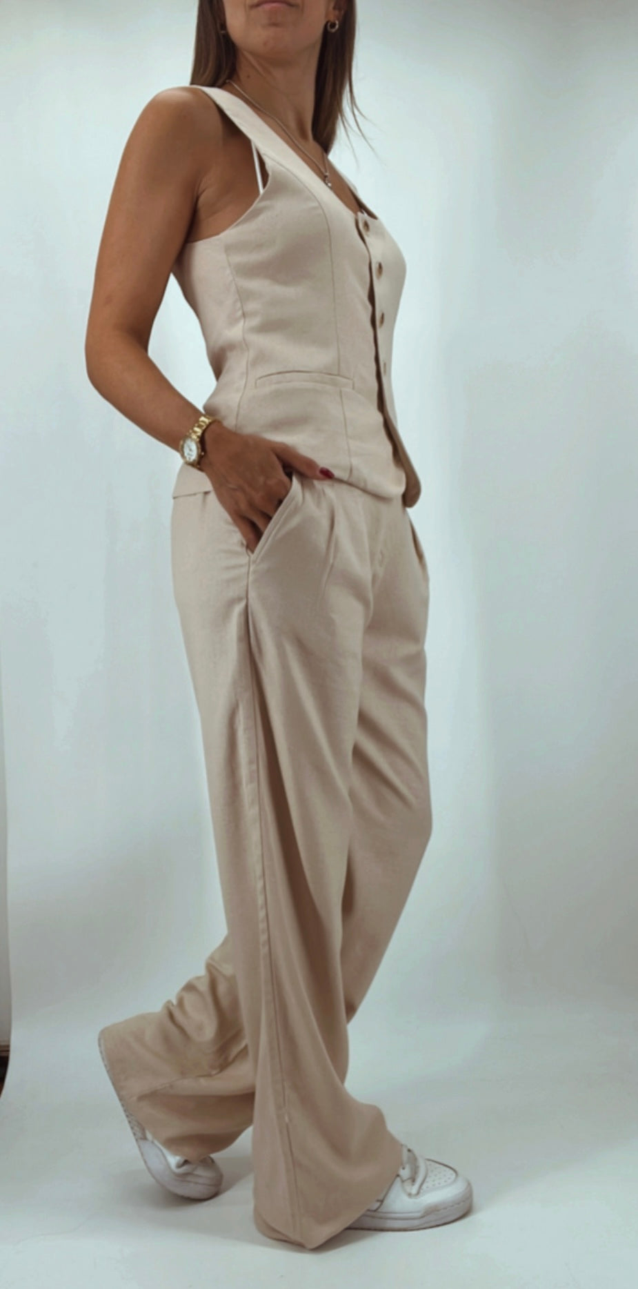 Pantalón en lino