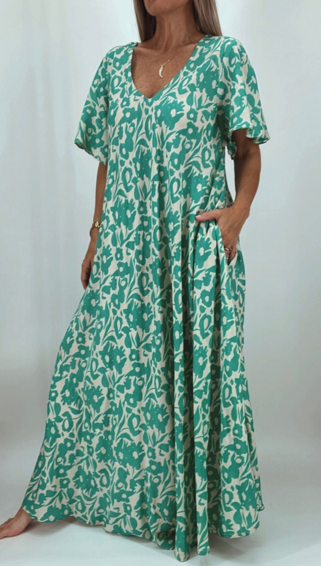 Vestido de la India en algodón