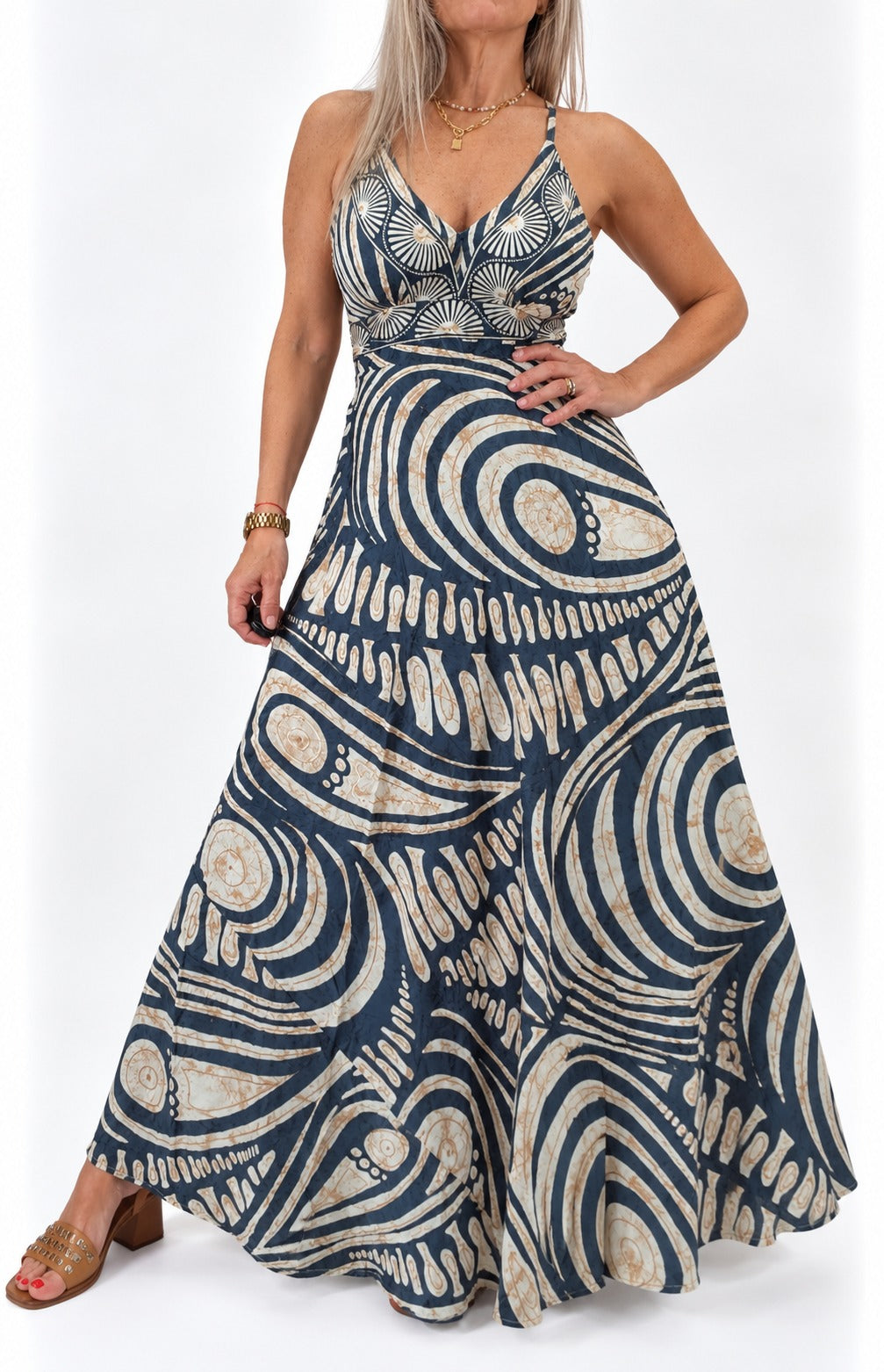 Vestido de la India en seda