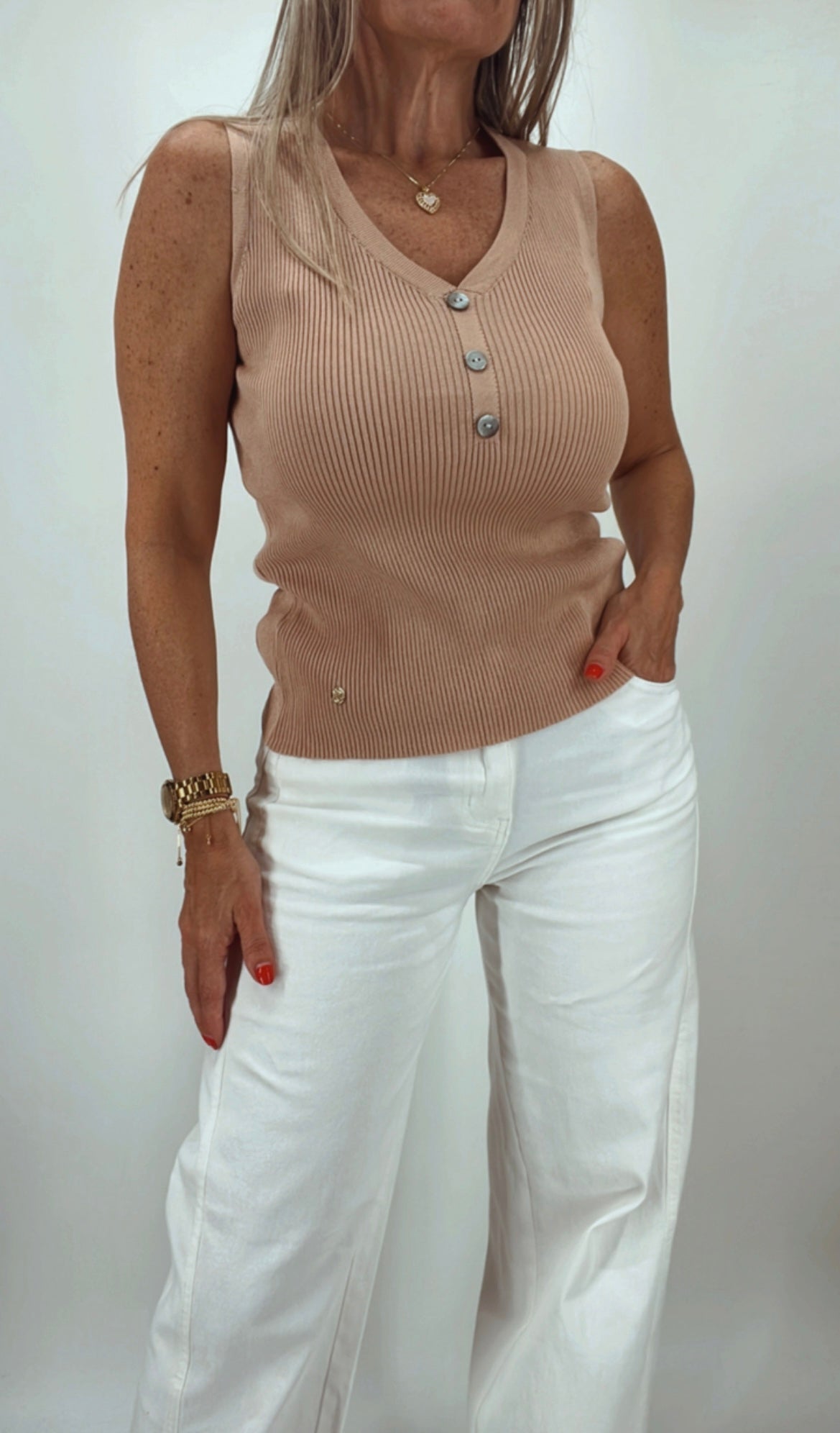 Pantalon de jean elastizado