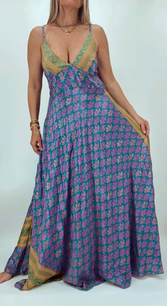 Solera en seda espalda elastizada