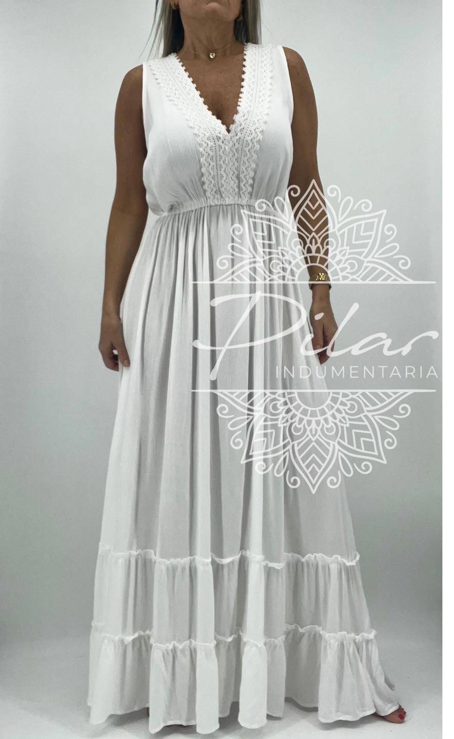 Vestido en bambula