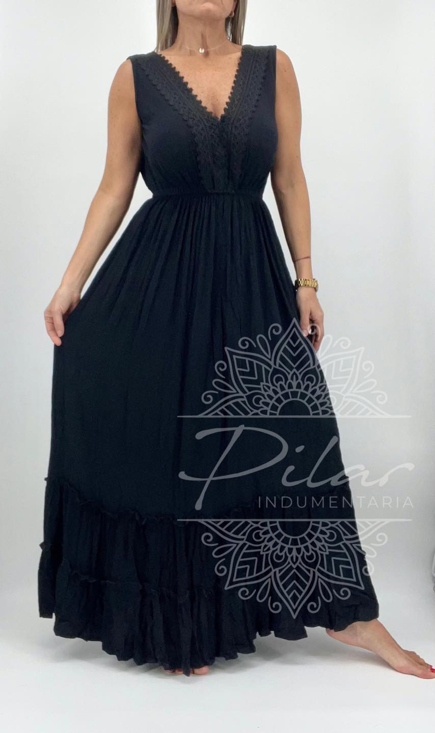 Vestido en bambula