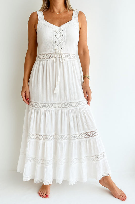 Vestido campesino en bambula