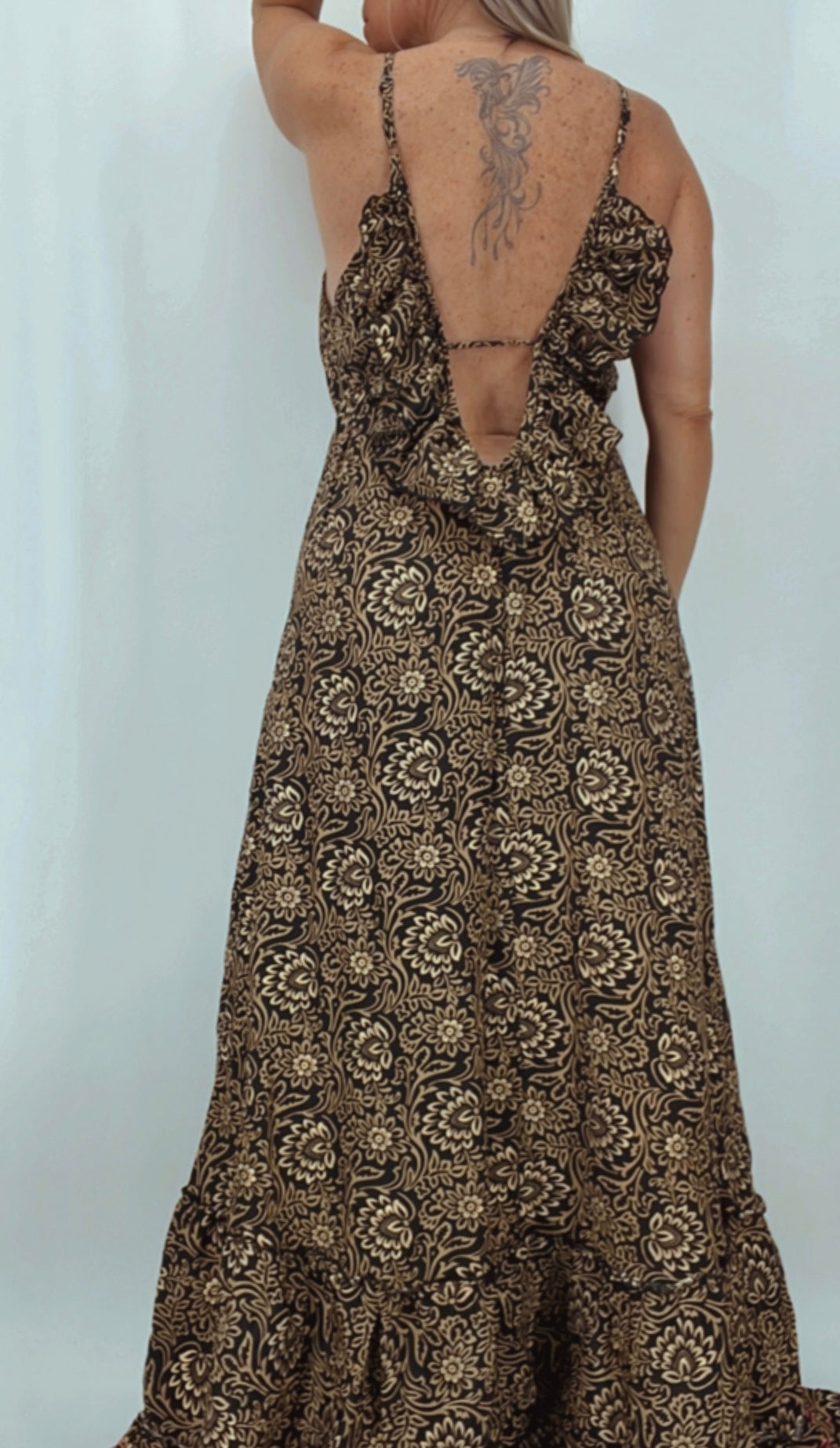 Vestido de la India en seda