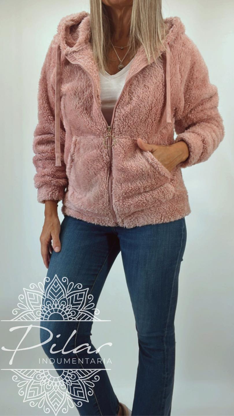 Campera peluda