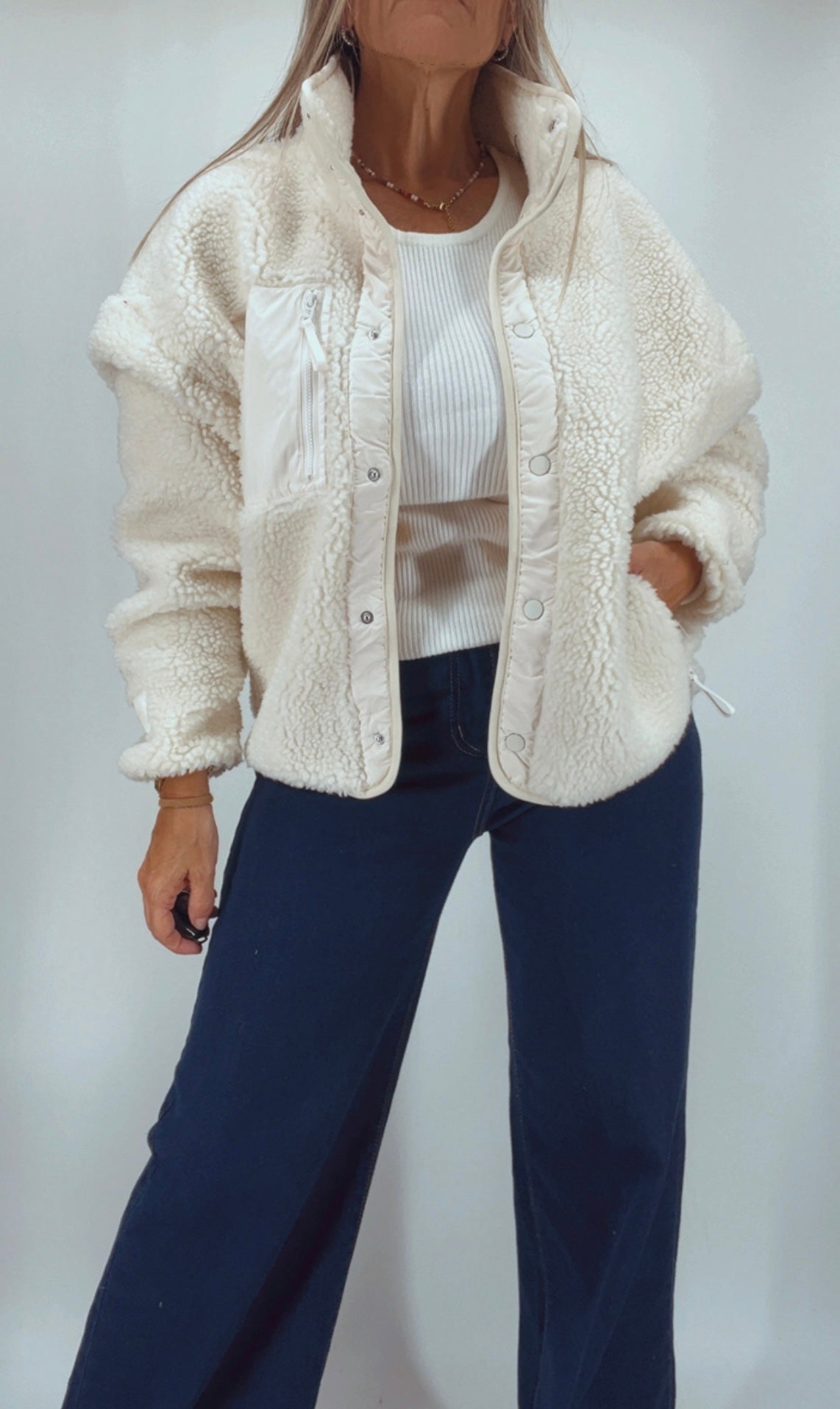 Campera polar grueso