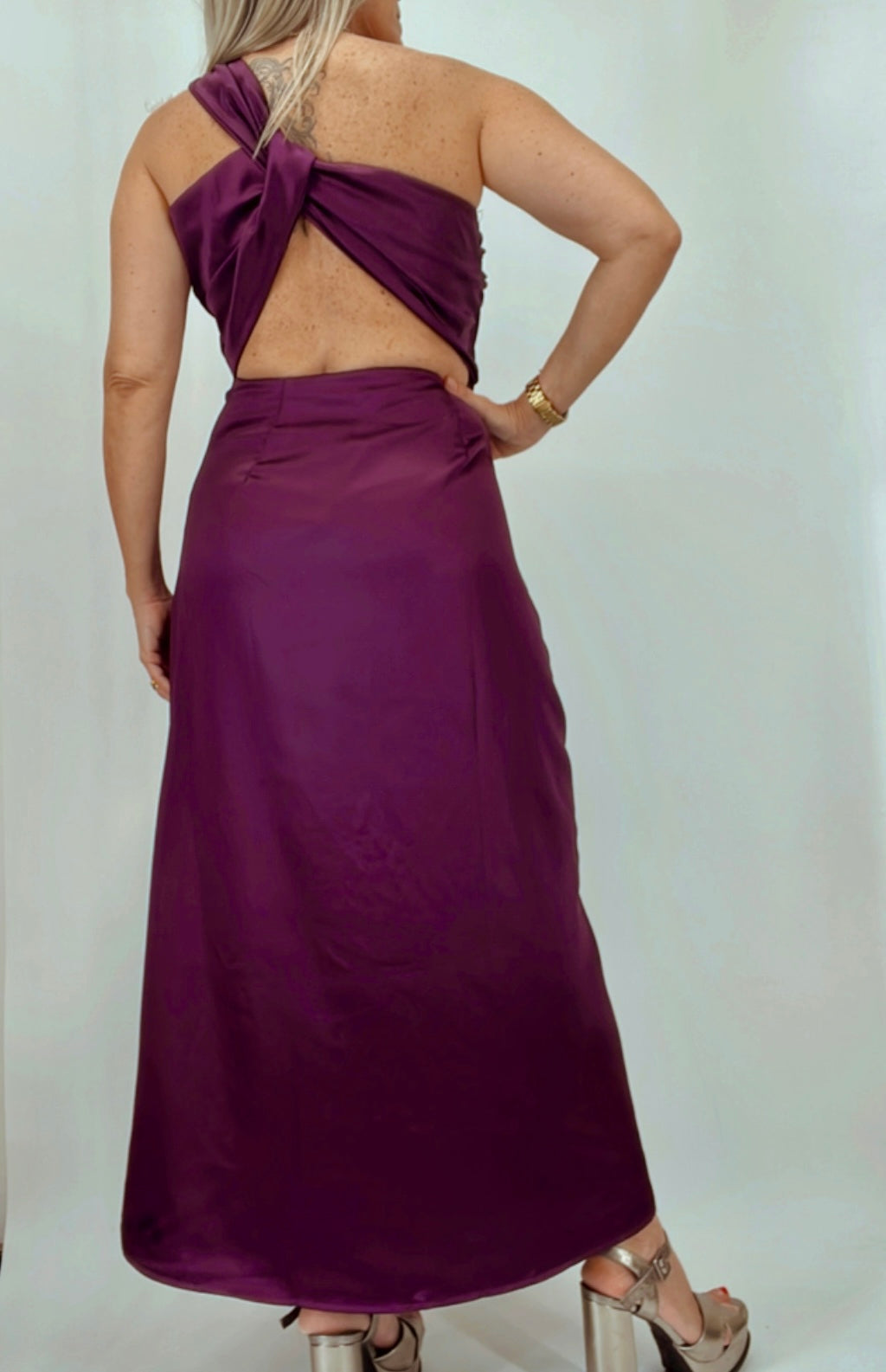 Vestido satén