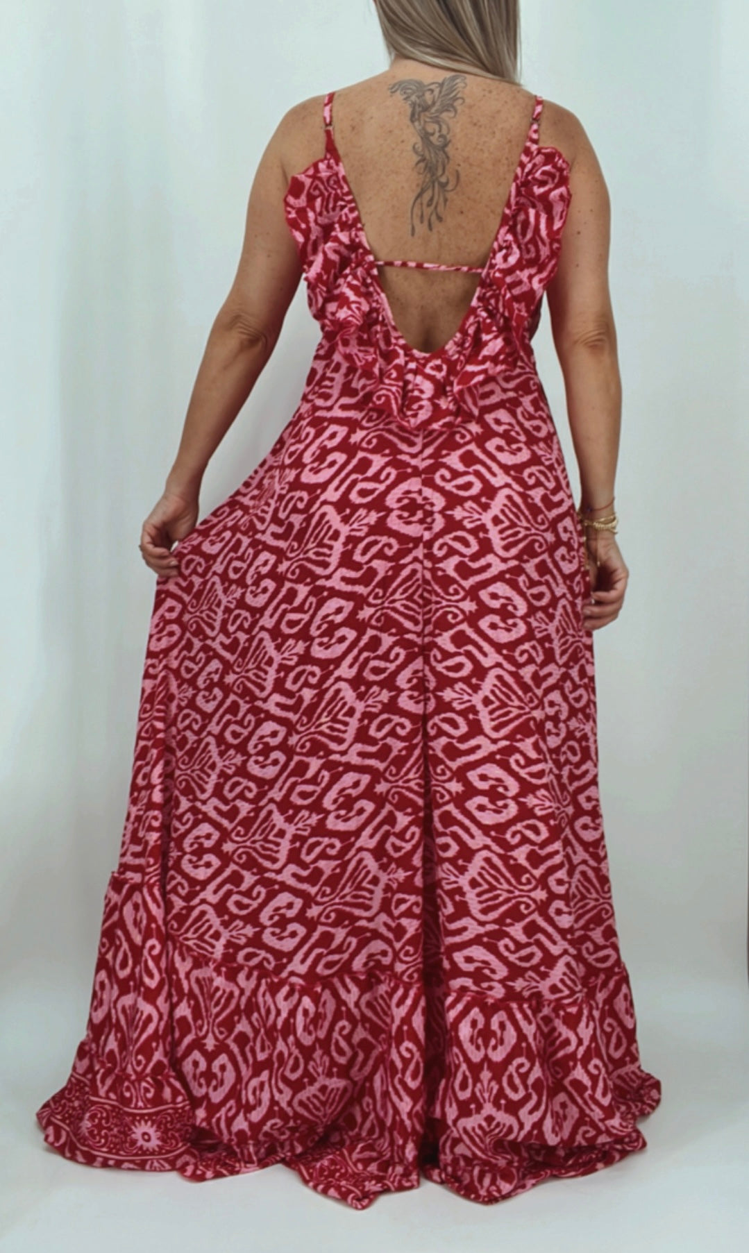 Vestido de la India en seda