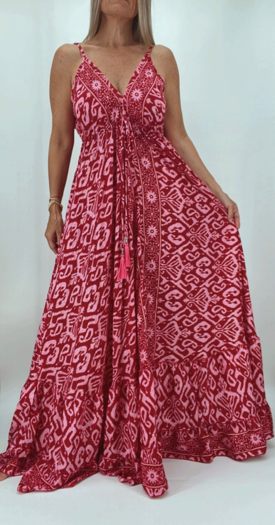 Vestido de la India en seda