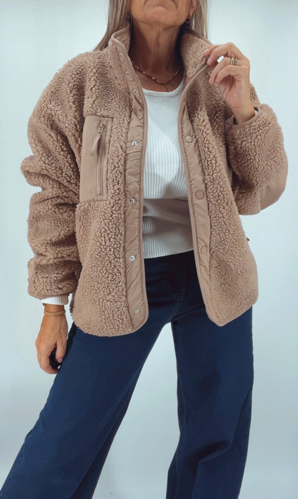 Campera polar grueso