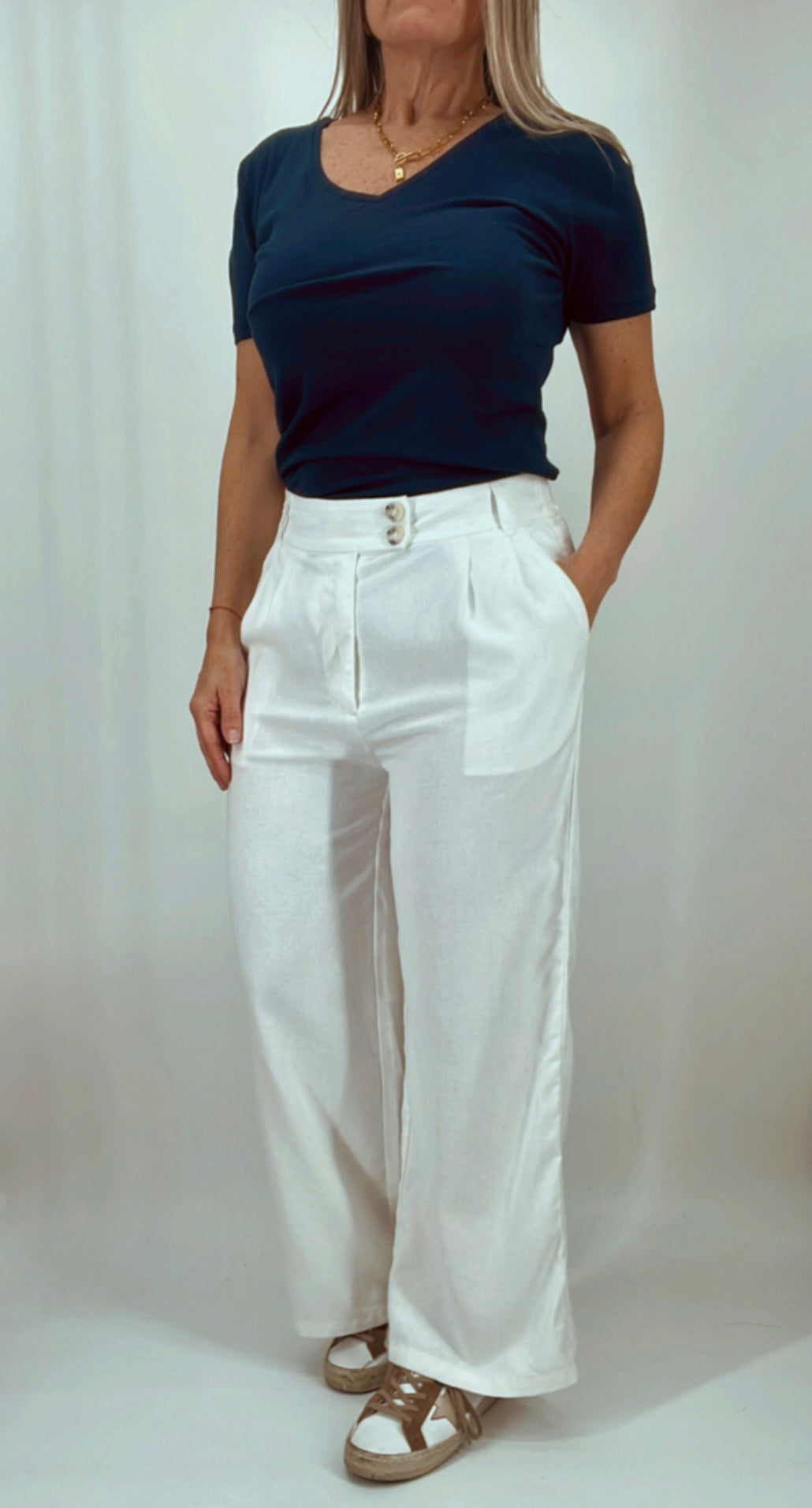 Pantalón de lino