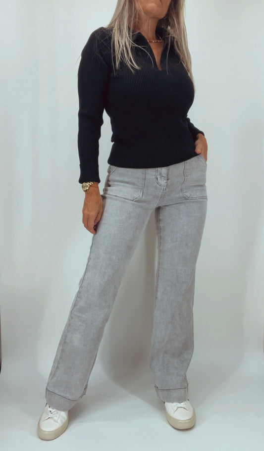 Jean Elastizado Gris