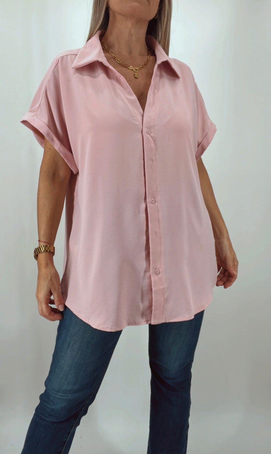 Camisa abotonada