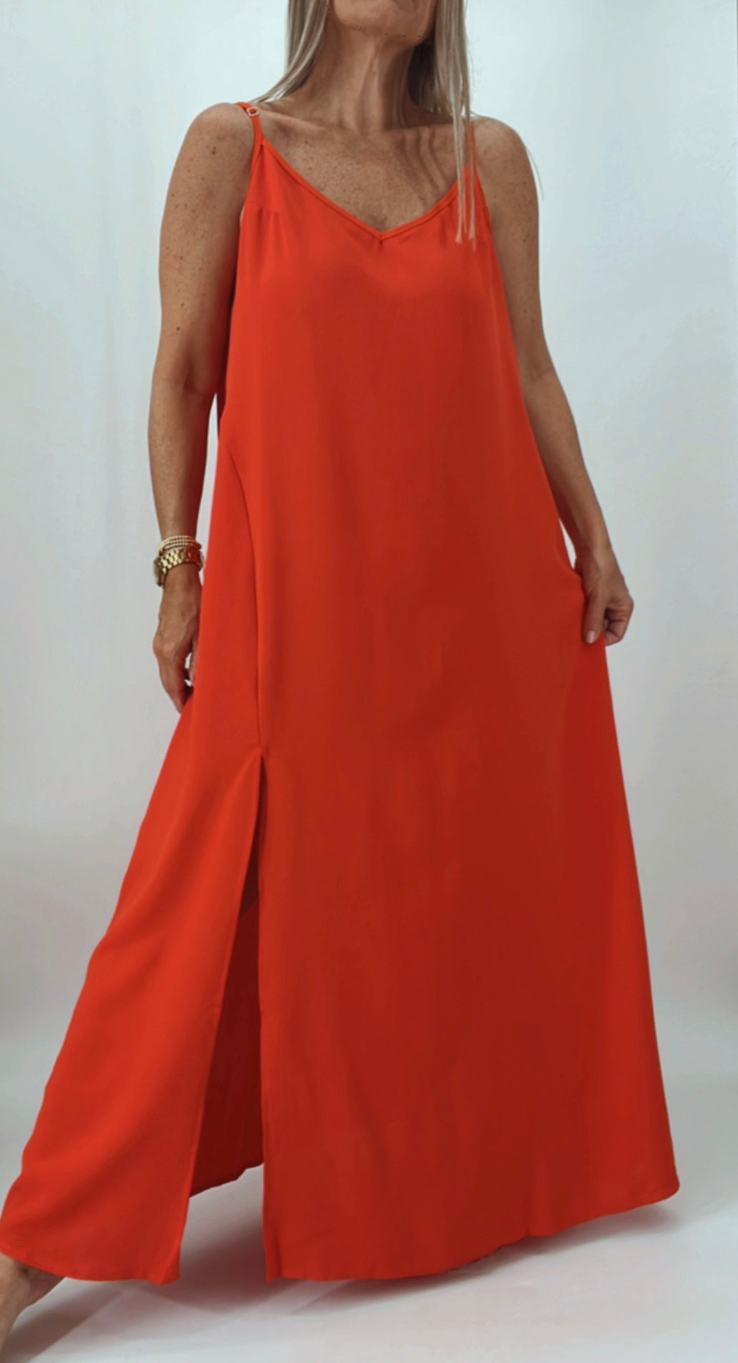 Vestido tirantes finos