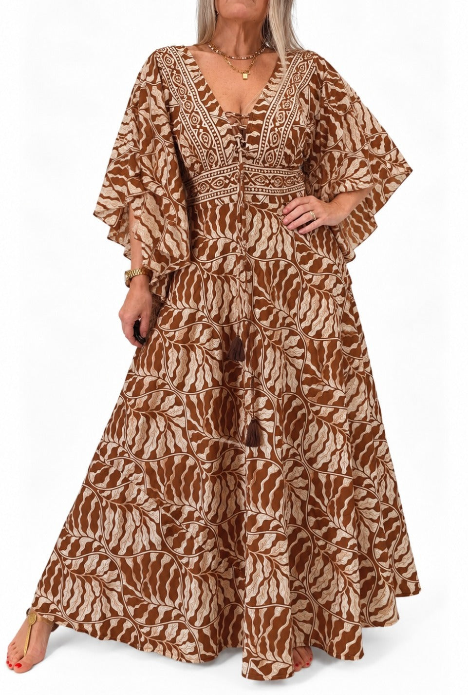 Vestido de la India en seda