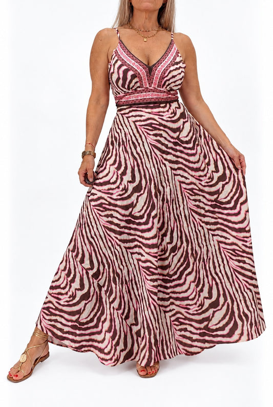 Vestido de la India en seda