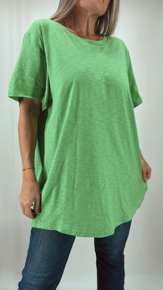 Remera básica 100 % algodón