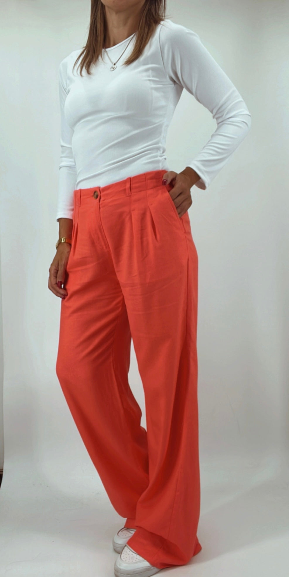 Pantalón en lino