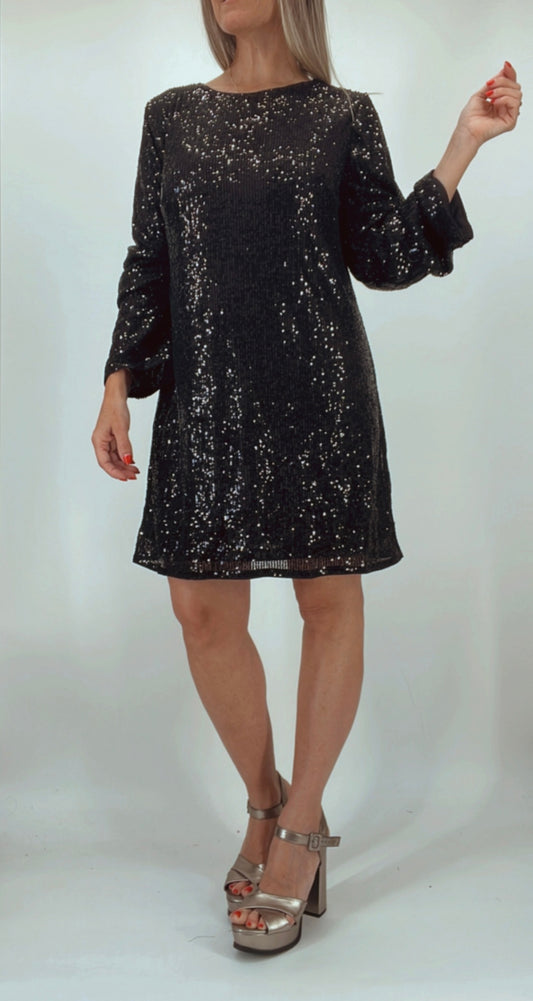Vestido con lentejuelas