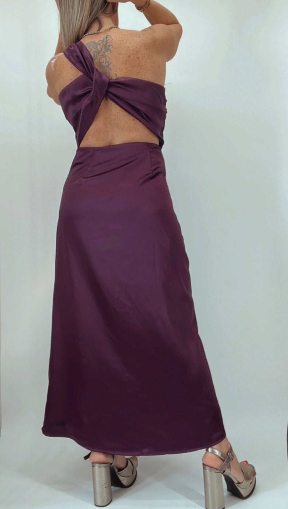 Vestido satén