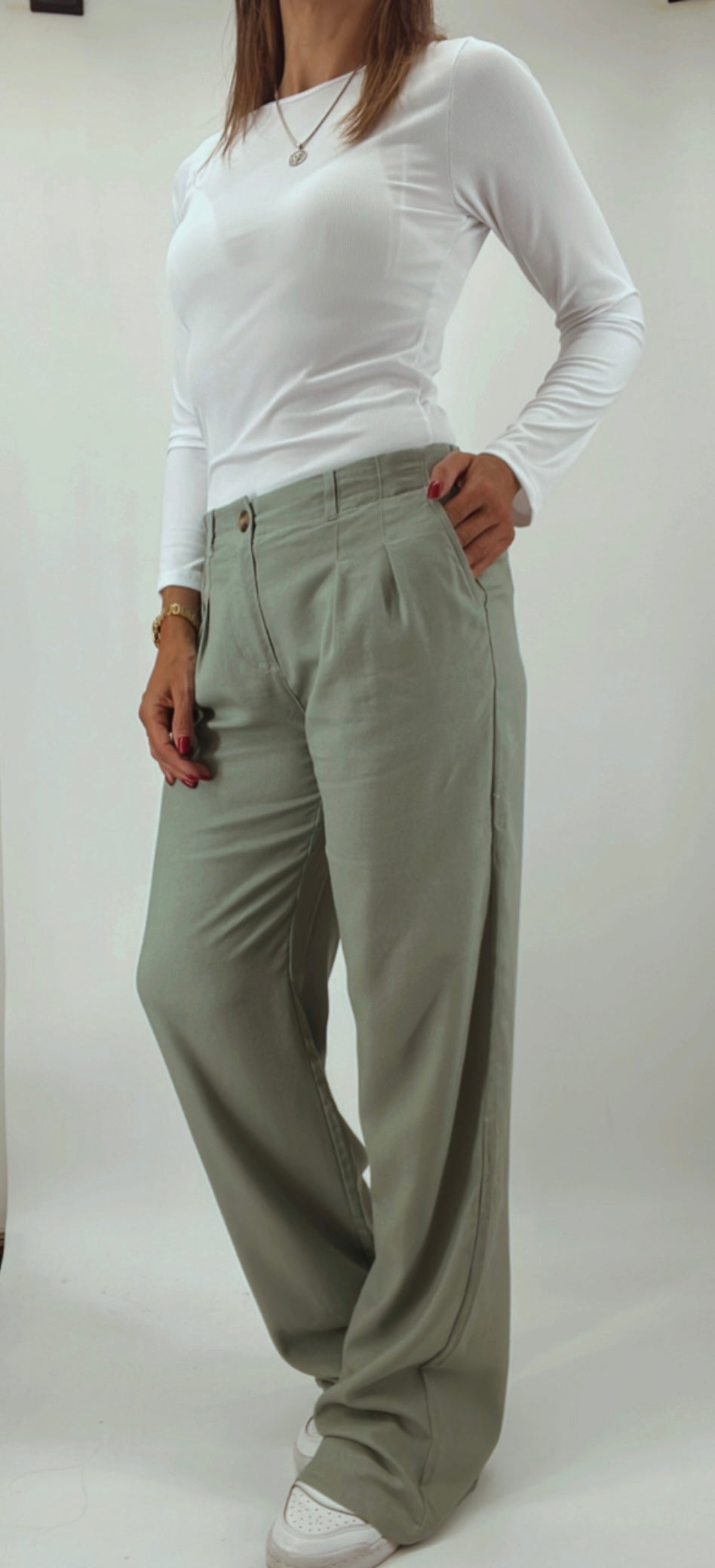 Pantalón en lino