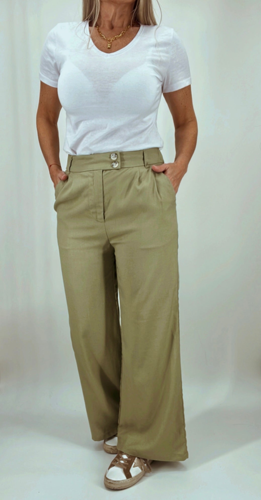 Pantalón de lino