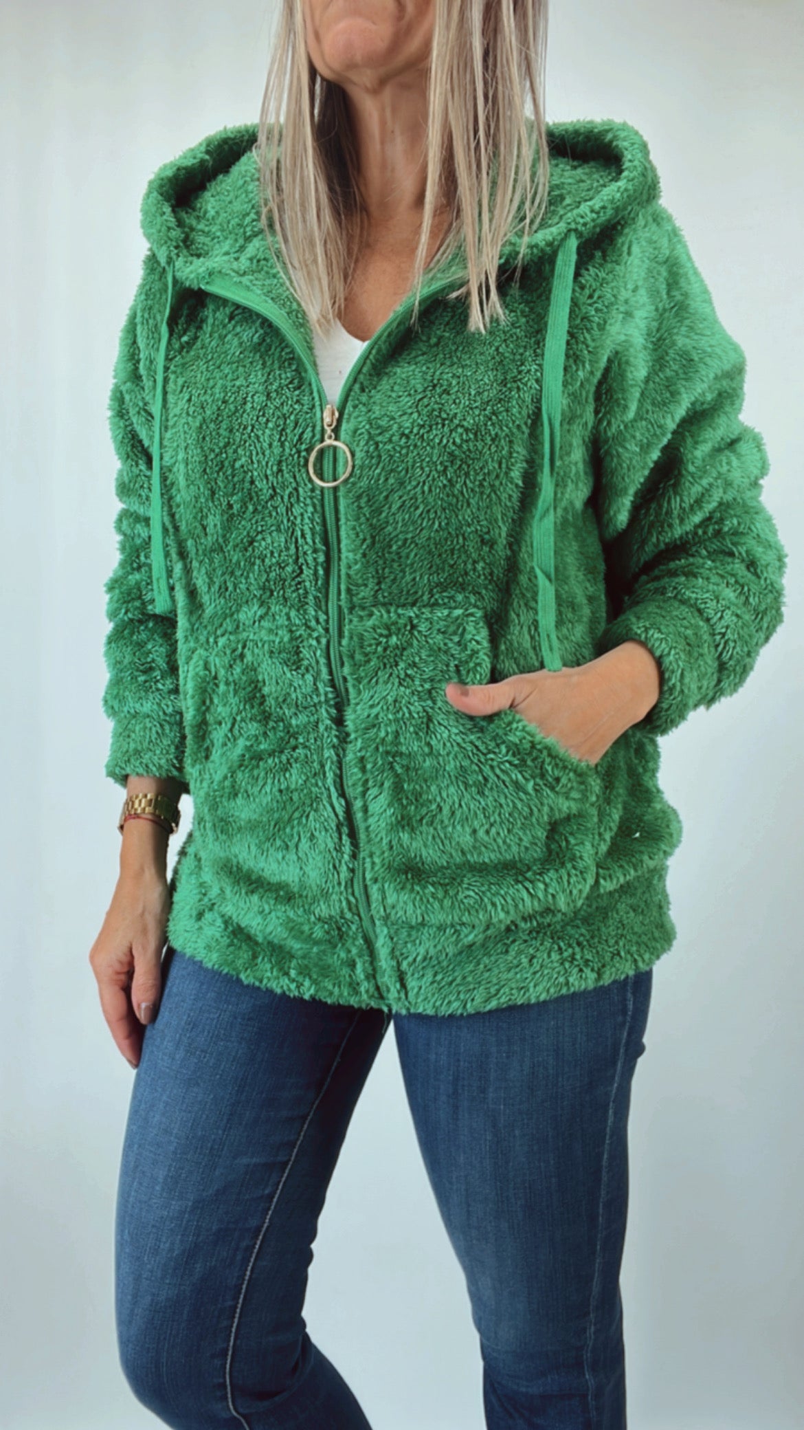 Campera peluda