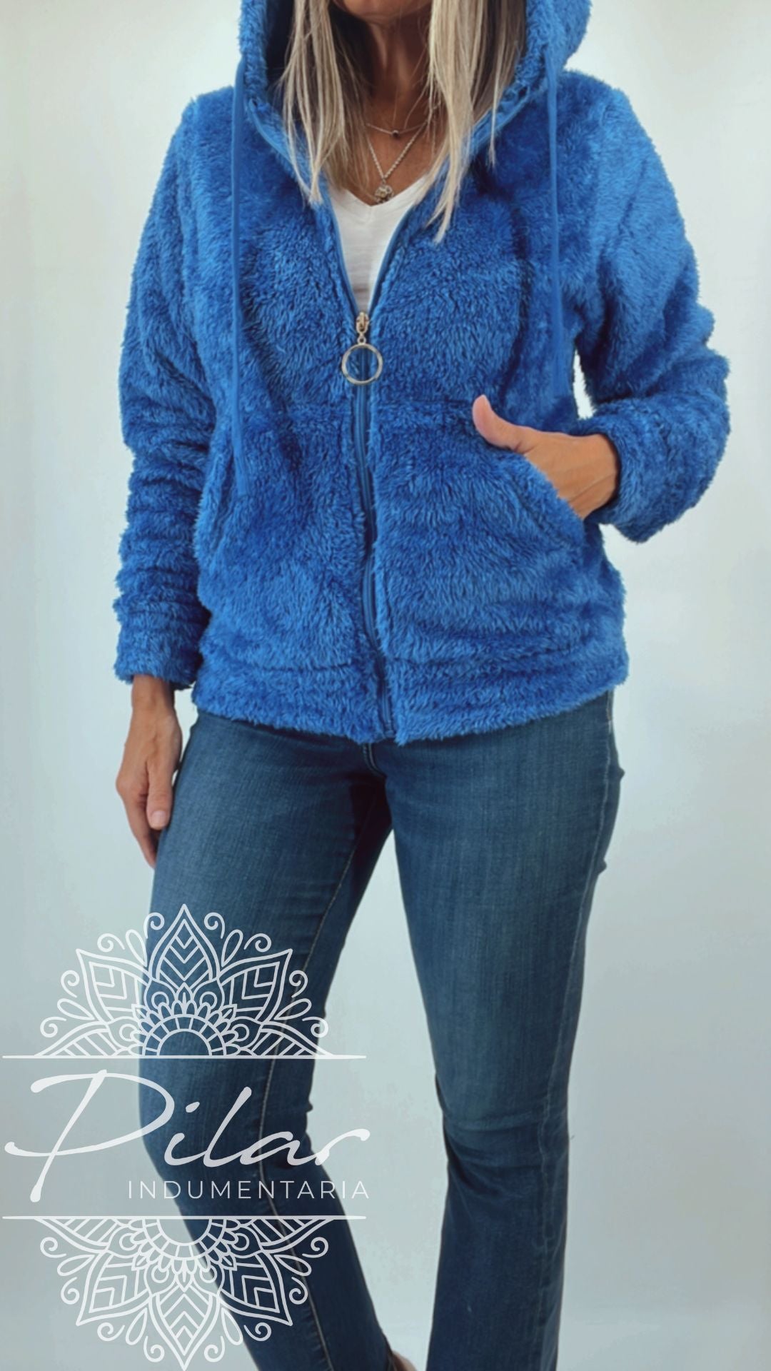 Campera peluda