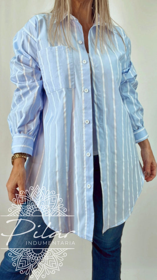 camisa rayada