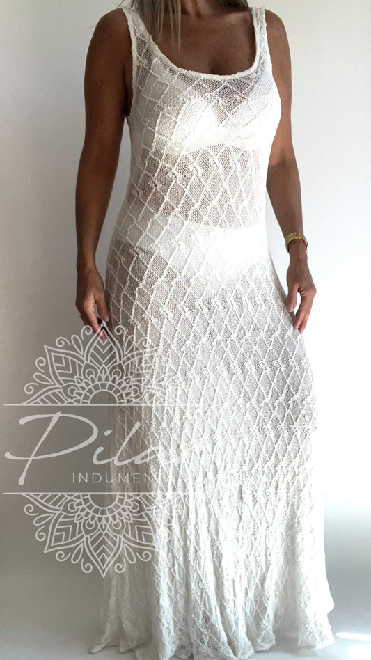 Vestido transparencia