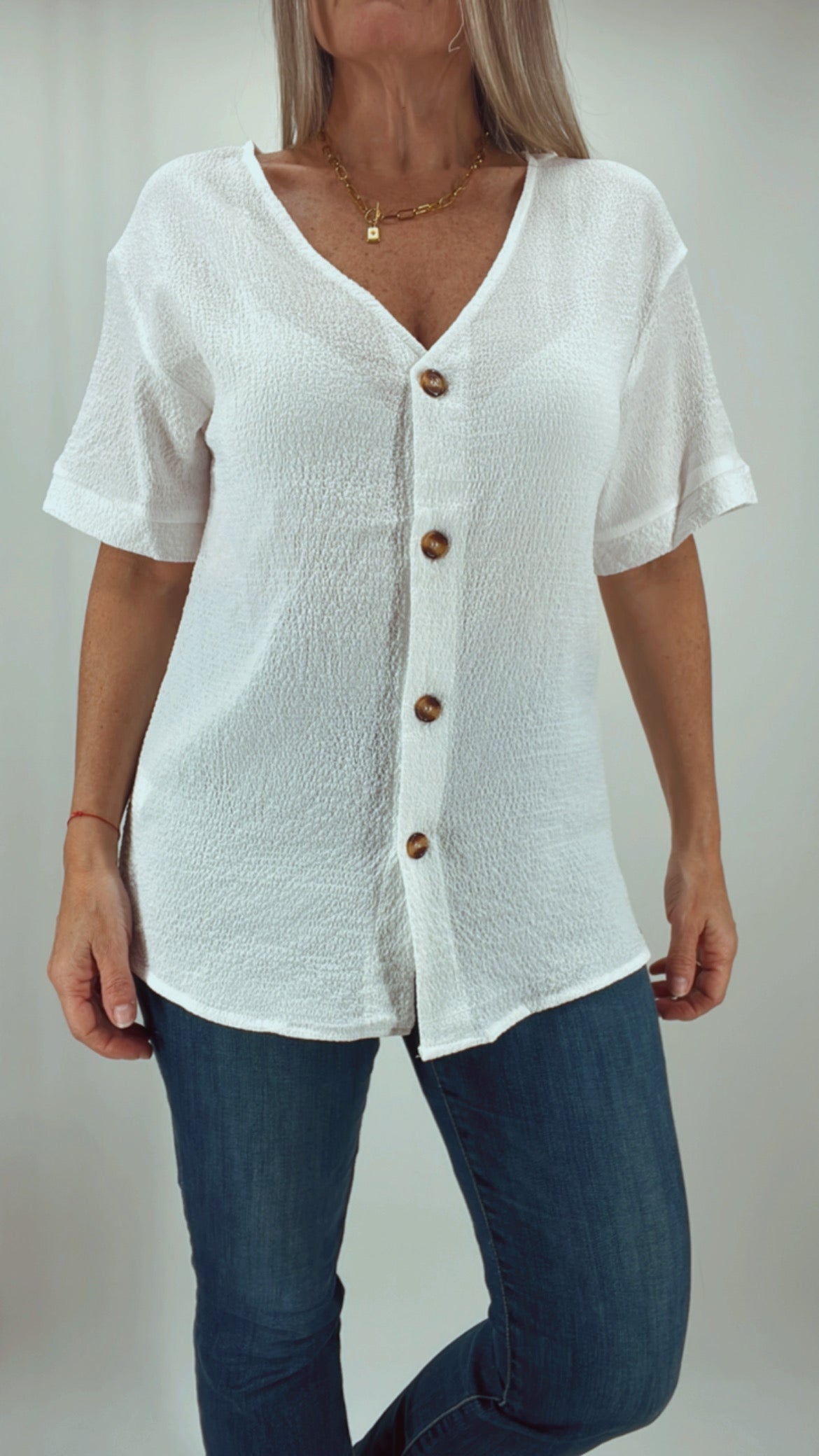 Blusa con botones