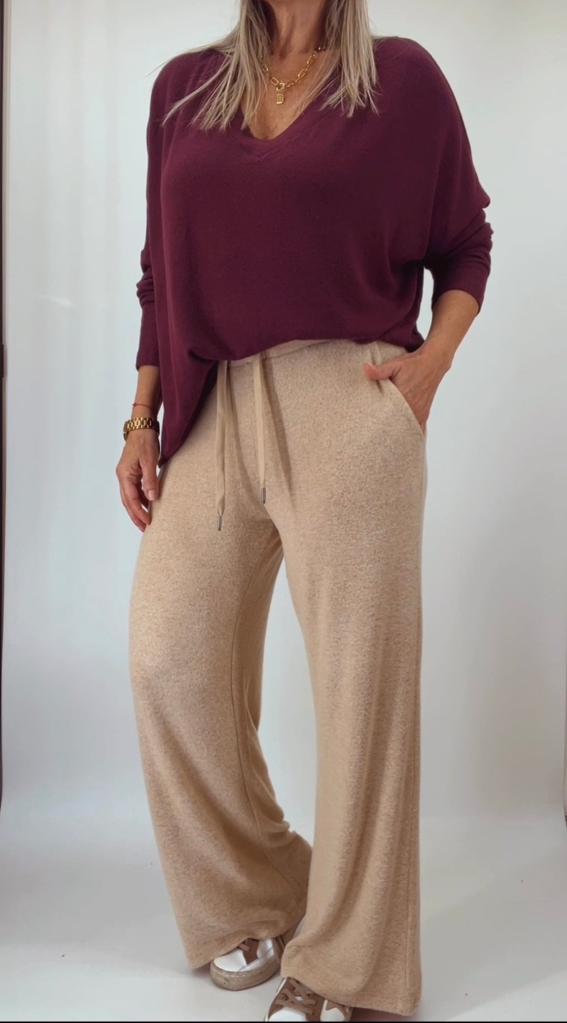 Pantalon lanilla