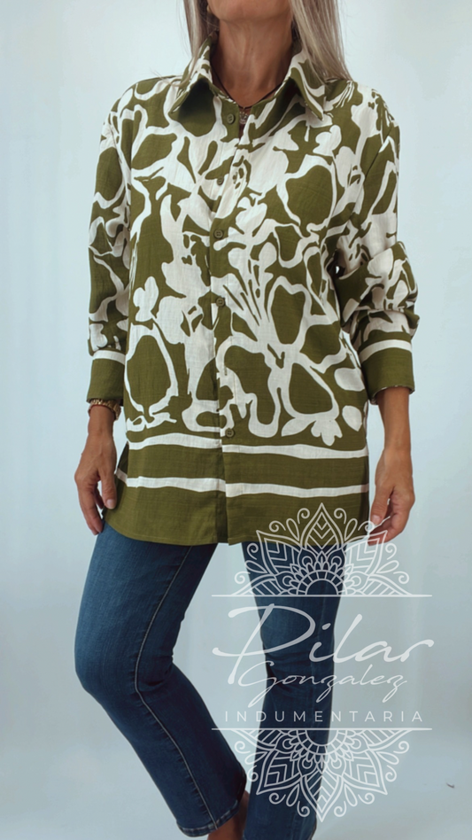 Camisa estampada