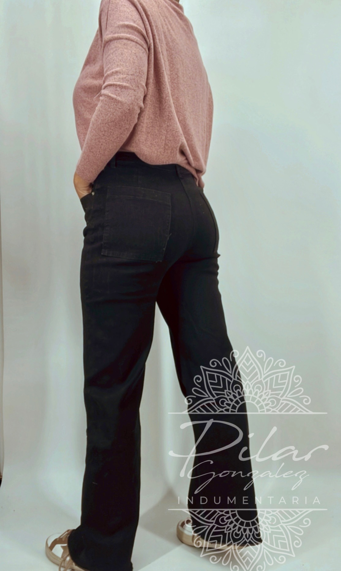 Pantalón de jean elastizado