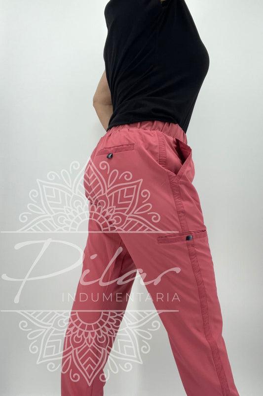 Pantalón en microfibra